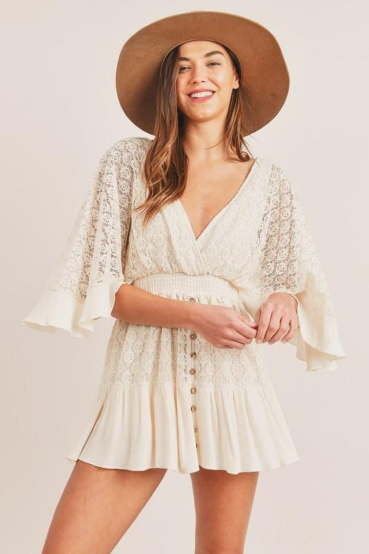 Sofia - Mini Lace Dress
