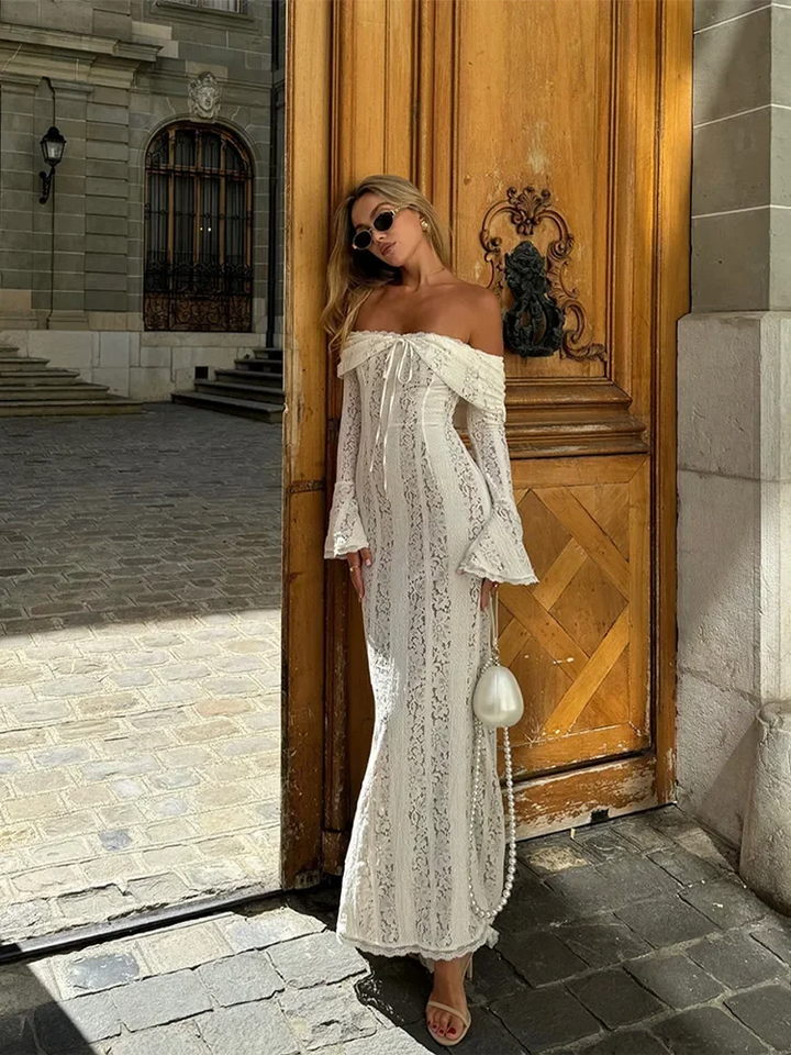 Ashley - Lace Maxi Dress