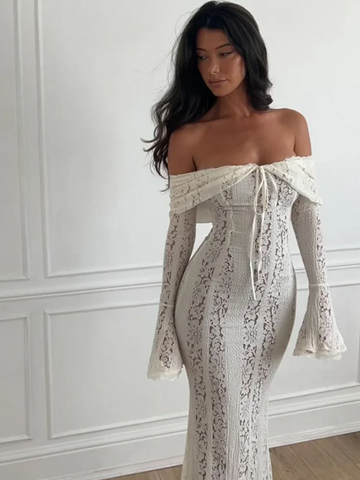 Ashley - Lace Maxi Dress