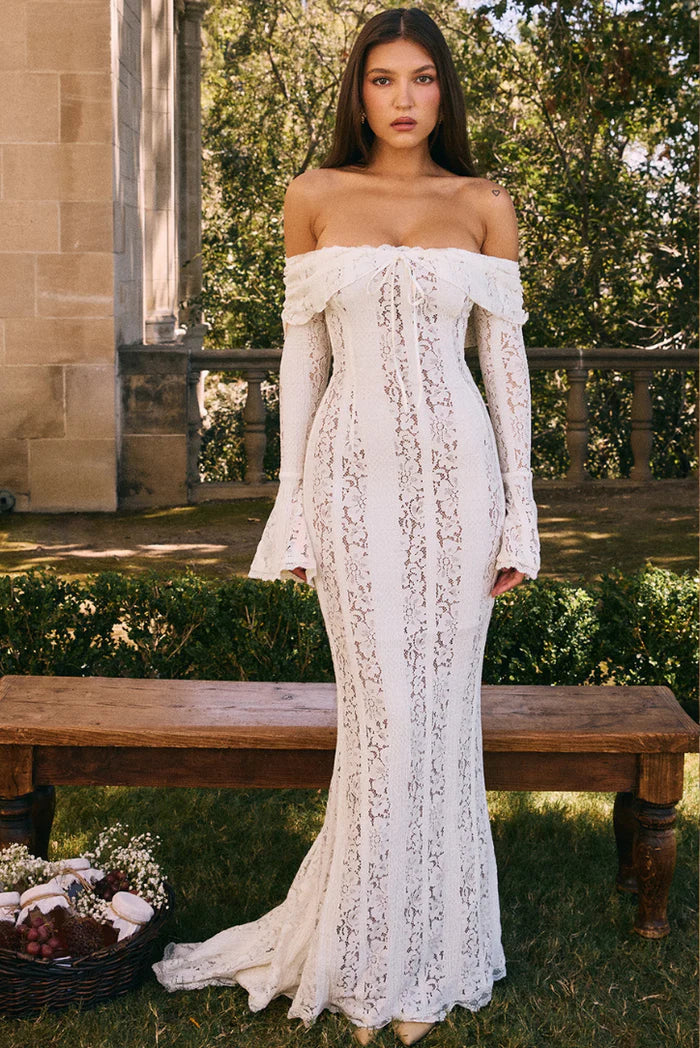 Ashley - Lace Maxi Dress