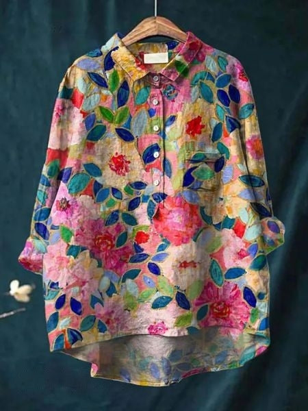 Riley - Floral print blouse