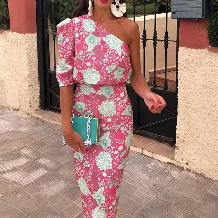 Daphne - Elegant One-Shoulder Dress
