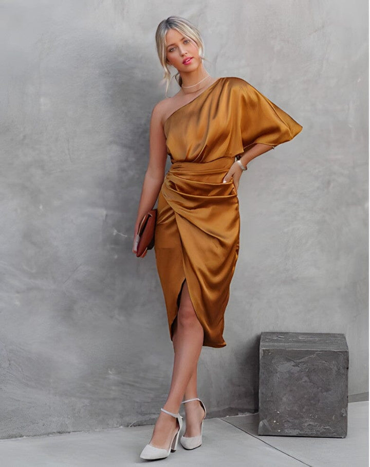 Sadie - Elegant Asymmetrical Dress